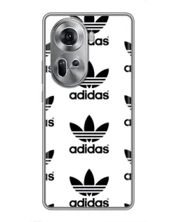 Чехол для OPPO Reno 11 5G с картинкой «Adidas Pattern» Чехол для OPPO Reno 11 5G с картинкой «Adidas Pattern»