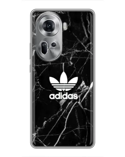 Чехол для OPPO Reno 11 5G с картинкой «Белый мрамор Adidas» Чехол для OPPO Reno 11 5G с картинкой «Белый мрамор Adidas»