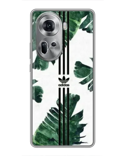 Чехол для OPPO Reno 11 5G с картинкой «Пальмовые листья адидас» Чехол для OPPO Reno 11 5G с картинкой «Пальмовые листья адидас»