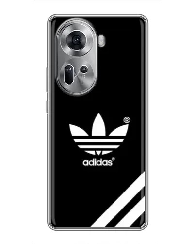Чехол для OPPO Reno 11 5G с картинкой «Adidas с диагональными полосами» Чехол для OPPO Reno 11 5G с картинкой «Adidas с диагональными полосами»