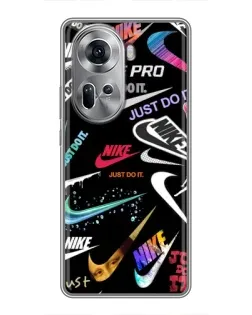Чехол для OPPO Reno 11 5G с картинкой «Nike — роскошь»