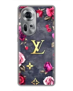 Чехол для OPPO Reno 11 5G с картинкой «Цветочный Louis Vuitton» Чехол для OPPO Reno 11 5G с картинкой «Цветочный Louis Vuitton»