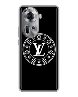 Чехол для OPPO Reno 11 5G с картинкой «LV — печать стиля» Чехол для OPPO Reno 11 5G с картинкой «LV — печать стиля»