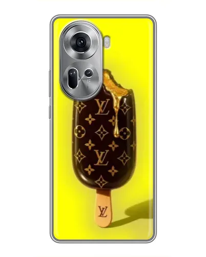 Чехол для OPPO Reno 11 5G с картинкой «Мороженое от LV» Чехол для OPPO Reno 11 5G с картинкой «Мороженое от LV»
