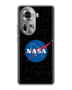 Чехол для OPPO Reno 11 5G с картинкой «NASA — звездное небо» Чехол для OPPO Reno 11 5G с картинкой «NASA — звездное небо»