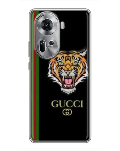 Чехол для OPPO Reno 11 5G с картинкой «Тигр Gucci»