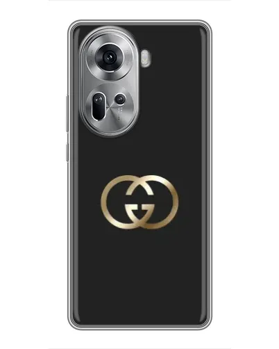Чехол для OPPO Reno 11 5G с картинкой «Минимализм Gucci»