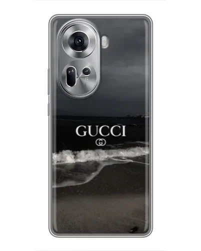 Чехол для OPPO Reno 11 5G с картинкой «Gucci — морской прибой»
