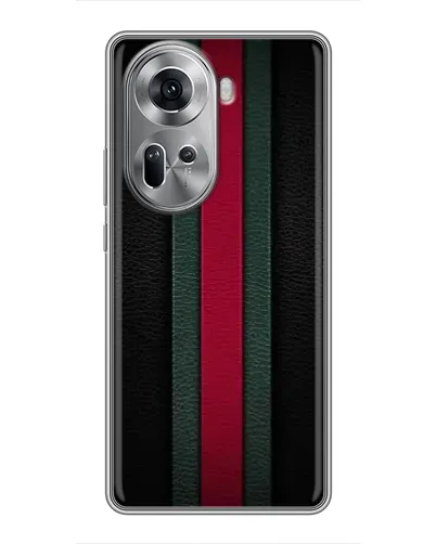 Чехол для OPPO Reno 11 5G с картинкой «Gucci — неоновая линия»