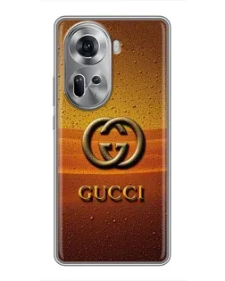 Чехол для OPPO Reno 11 5G с картинкой «Gucci — солнечный градиент»