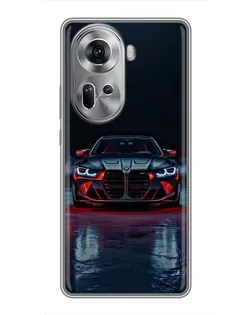 Чехол для OPPO Reno 11 5G с картинкой «BMW на мокрой дороге» Чехол для OPPO Reno 11 5G с картинкой «BMW на мокрой дороге»