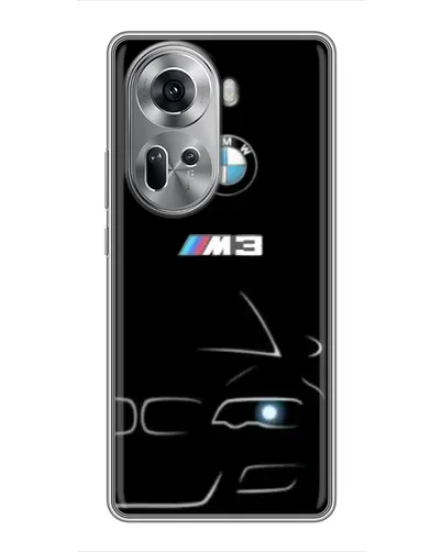Чехол для OPPO Reno 11 5G с картинкой «Минималистичный принт BMW M3» Чехол для OPPO Reno 11 5G с картинкой «Минималистичный принт BMW M3»
