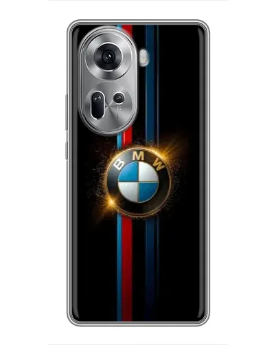 Чехол для OPPO Reno 11 5G с картинкой «BMW M-Power неон» Чехол для OPPO Reno 11 5G с картинкой «BMW M-Power неон»