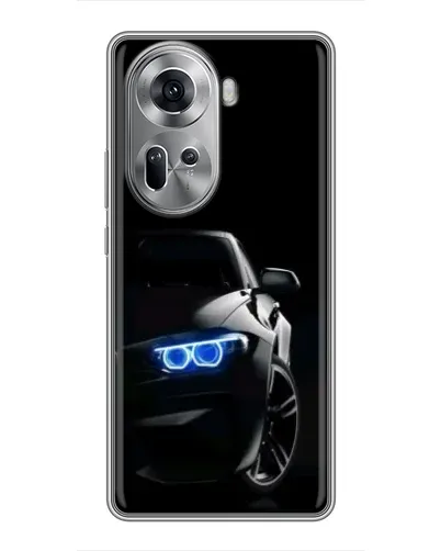 Чехол для OPPO Reno 11 5G с картинкой «BMW — ночной взгляд» Чехол для OPPO Reno 11 5G с картинкой «BMW — ночной взгляд»