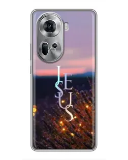 Чехол для OPPO Reno 11 5G с картинкой «Свет Божий ночью» Чехол для OPPO Reno 11 5G с картинкой «Свет Божий ночью»