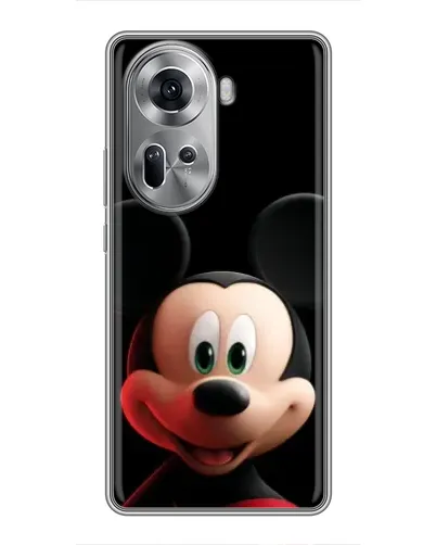 Чехол для OPPO Reno 11 5G с картинкой «Улыбающийся Микки Маус»