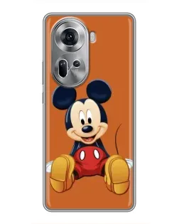 Чехол для OPPO Reno 11 5G с картинкой «Микки отдыхает» Чехол для OPPO Reno 11 5G с картинкой «Микки отдыхает»