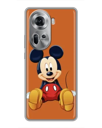 Чехол для OPPO Reno 11 5G с картинкой «Микки отдыхает»
