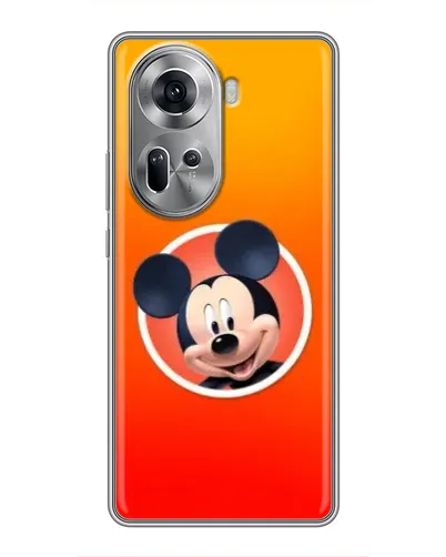 Чехол для OPPO Reno 11 5G с картинкой «Mickey в круге»