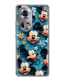 Чехол для OPPO Reno 11 5G с картинкой «Паттерн Микки и Минни» Чехол для OPPO Reno 11 5G с картинкой «Паттерн Микки и Минни»