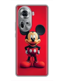 Чехол для OPPO Reno 11 5G с картинкой «Mickey в полный рост» Чехол для OPPO Reno 11 5G с картинкой «Mickey в полный рост»