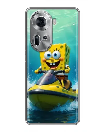 Чехол для OPPO Reno 11 5G с картинкой «Спанч Боб на гидроцикле» Чехол для OPPO Reno 11 5G с картинкой «Спанч Боб на гидроцикле»