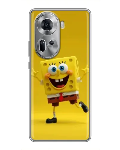 Чехол для OPPO Reno 11 5G с картинкой «Позитивный Губка Боб» Чехол для OPPO Reno 11 5G с картинкой «Позитивный Губка Боб»