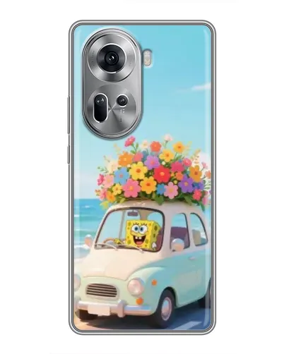 Чехол для OPPO Reno 11 5G с картинкой «Автомобильное путешествие» Чехол для OPPO Reno 11 5G с картинкой «Автомобильное путешествие»