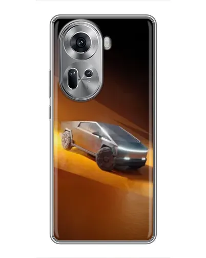 Чехол для OPPO Reno 11 5G с картинкой «Cybertruck в пустыне» Чехол для OPPO Reno 11 5G с картинкой «Cybertruck в пустыне»