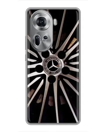 Чехол для OPPO Reno 11 5G с картинкой «Диск Mercedes» Чехол для OPPO Reno 11 5G с картинкой «Диск Mercedes»