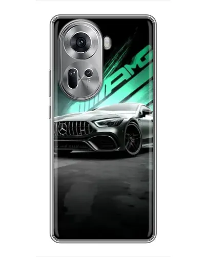 Чехол для OPPO Reno 11 5G с картинкой «Темный Mercedes AMG» Чехол для OPPO Reno 11 5G с картинкой «Темный Mercedes AMG»