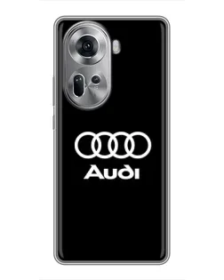 Чехол для OPPO Reno 11 5G с картинкой «Классическое лого Audi» Чехол для OPPO Reno 11 5G с картинкой «Классическое лого Audi»