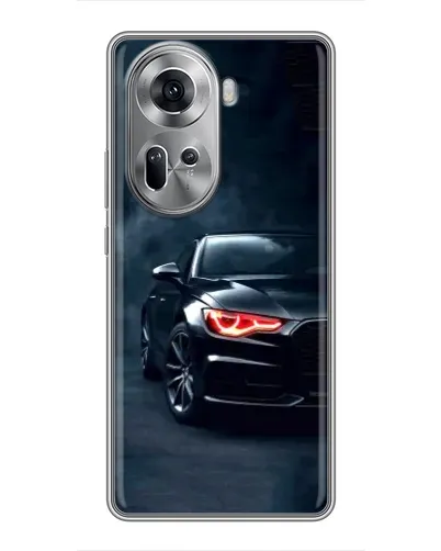 Чехол для OPPO Reno 11 5G с картинкой «Audi — хищный взгляд»