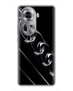 Чехол для OPPO Reno 11 5G с картинкой «Audi — абстрактные кольца» Чехол для OPPO Reno 11 5G с картинкой «Audi — абстрактные кольца»