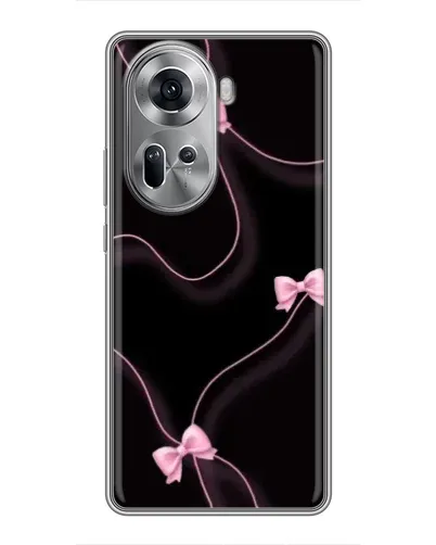 Чехол для OPPO Reno 11 5G с картинкой «Розовые ленты» Чехол для OPPO Reno 11 5G с картинкой «Розовые ленты»