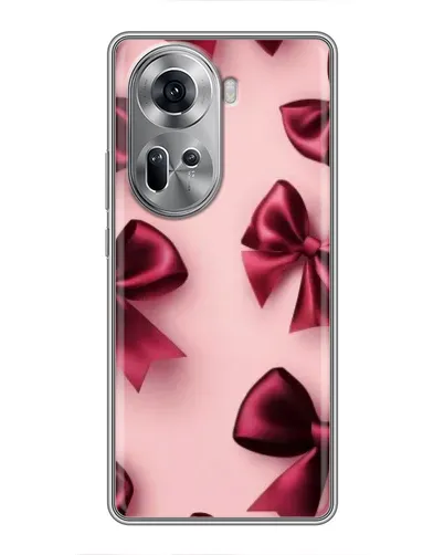 Чехол для OPPO Reno 11 5G с картинкой «Бордовый атлас» Чехол для OPPO Reno 11 5G с картинкой «Бордовый атлас»