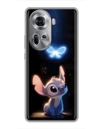 Чехол для OPPO Reno 11 5G с картинкой «Сияющий Стич»