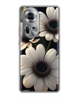 Чехол для OPPO Reno 11 5G с картинкой «Белые маргаритки макро» Чехол для OPPO Reno 11 5G с картинкой «Белые маргаритки макро»