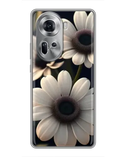 Чехол для OPPO Reno 11 5G с картинкой «Белые маргаритки макро» Чехол для OPPO Reno 11 5G с картинкой «Белые маргаритки макро»