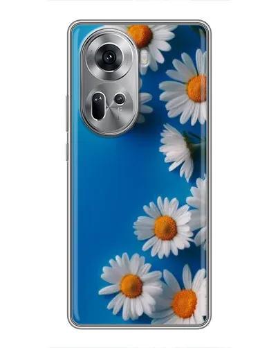 Чехол для OPPO Reno 11 5G с картинкой «Белоснежные маргаритки» Чехол для OPPO Reno 11 5G с картинкой «Белоснежные маргаритки»