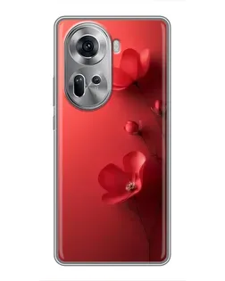 Чехол для OPPO Reno 11 5G с картинкой «Маковые соцветия» Чехол для OPPO Reno 11 5G с картинкой «Маковые соцветия»