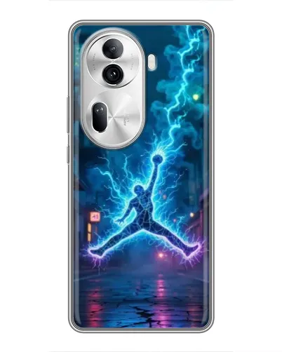 Чехол для OPPO Reno 11 Pro 5G с картинкой «Jordan Gold Jumpman» Чехол для OPPO Reno 11 Pro 5G с картинкой «Jordan Gold Jumpman»