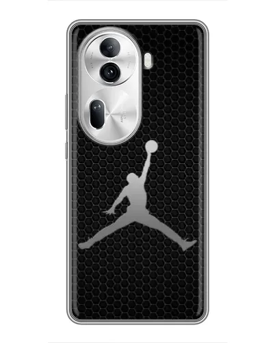 Чехол для OPPO Reno 11 Pro 5G с картинкой «Jordan Dark Carbon» Чехол для OPPO Reno 11 Pro 5G с картинкой «Jordan Dark Carbon»