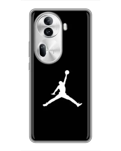 Чехол для OPPO Reno 11 Pro 5G с картинкой «Jordan Silhouette» Чехол для OPPO Reno 11 Pro 5G с картинкой «Jordan Silhouette»