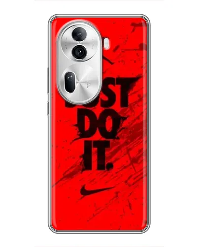 Чехол для OPPO Reno 11 Pro 5G с картинкой «Nike Just Do It» Чехол для OPPO Reno 11 Pro 5G с картинкой «Nike Just Do It»
