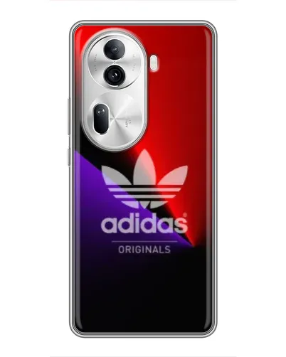 Чехол для OPPO Reno 11 Pro 5G с картинкой «Adidas Red Neon»