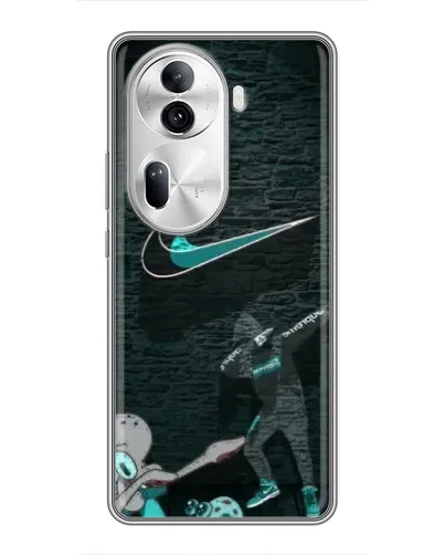 Чехол для OPPO Reno 11 Pro 5G с картинкой «Спортивный арт Nike» Чехол для OPPO Reno 11 Pro 5G с картинкой «Спортивный арт Nike»