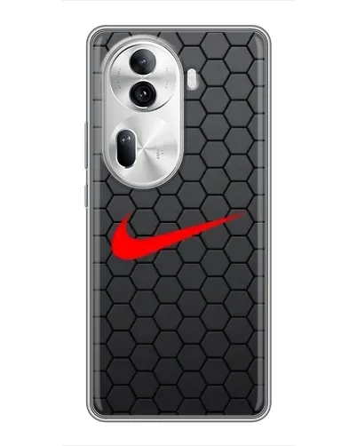 Чехол для OPPO Reno 11 Pro 5G с картинкой «Nike — карбоновая сетка» Чехол для OPPO Reno 11 Pro 5G с картинкой «Nike — карбоновая сетка»
