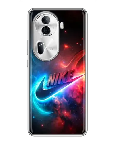 Чехол для OPPO Reno 11 Pro 5G с картинкой «Огненный логотип Nike» Чехол для OPPO Reno 11 Pro 5G с картинкой «Огненный логотип Nike»