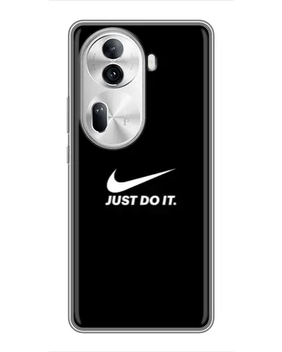 Чехол для OPPO Reno 11 Pro 5G с картинкой «Минимализм от Nike» Чехол для OPPO Reno 11 Pro 5G с картинкой «Минимализм от Nike»
